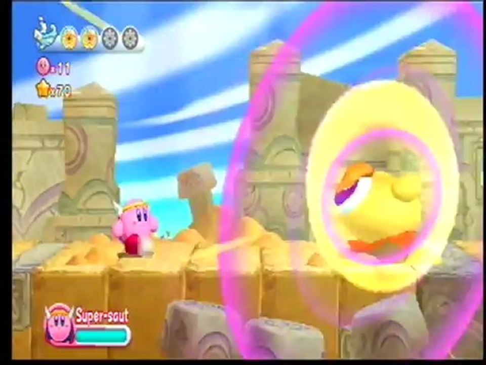 Kirby’s Adventure Wii - Boss : Roi Doo Monde 2-3