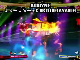 Persona 4 : Arena - Move Video : Yukiko Amagi