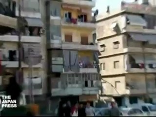 Last footage shot by slain Japanese journalist in Syria