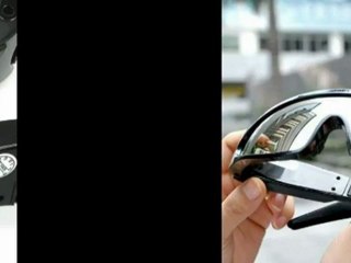 720P HD Spy Sport Glasses Camera: controlled by a remote controller