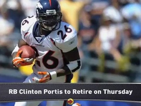 Clinton Portis To Retire on Thursday