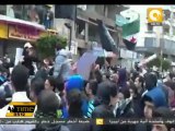 مسيرة ببيروت احتجاجا على النظام السوري