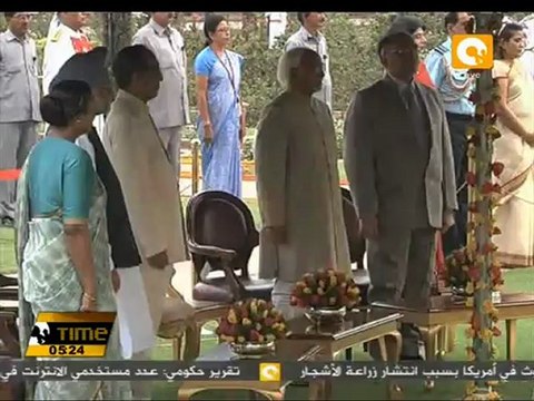 انتخاب براناب مخرجي رئيسًا جديدًا في الهند