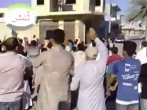 Syria فري برس ادلب مظاهرة في تلمنس نصرة للمدن التي تتعرض للقصف الثلاثاء 21 8 2012