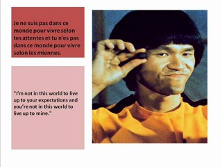 BRUCELEE CITATIONS-L'art de mourir