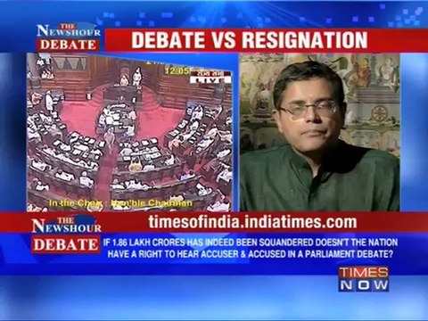 Newshour Debate: BJP demands PM's resignation ( Part 1of 3)