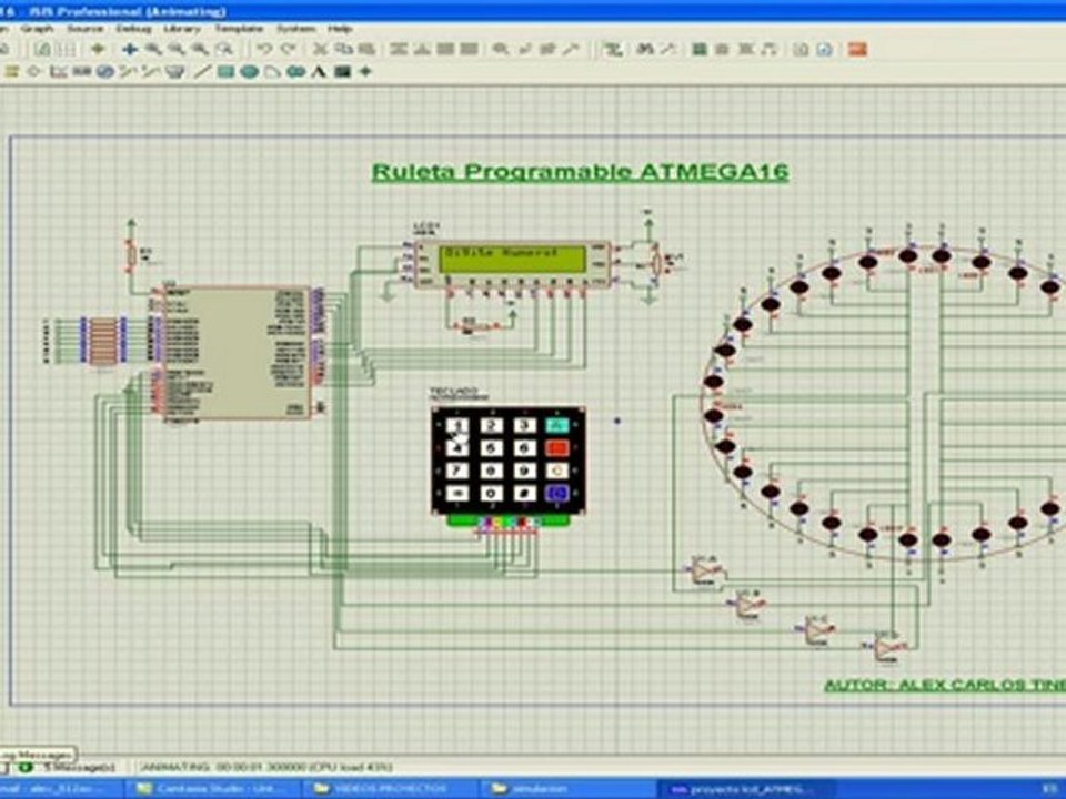 RULETA PROGRAMABLE ATMEGA16