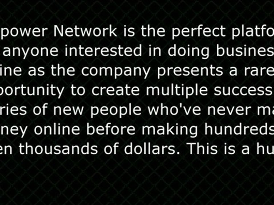 How Will Empower Network Benefit Me