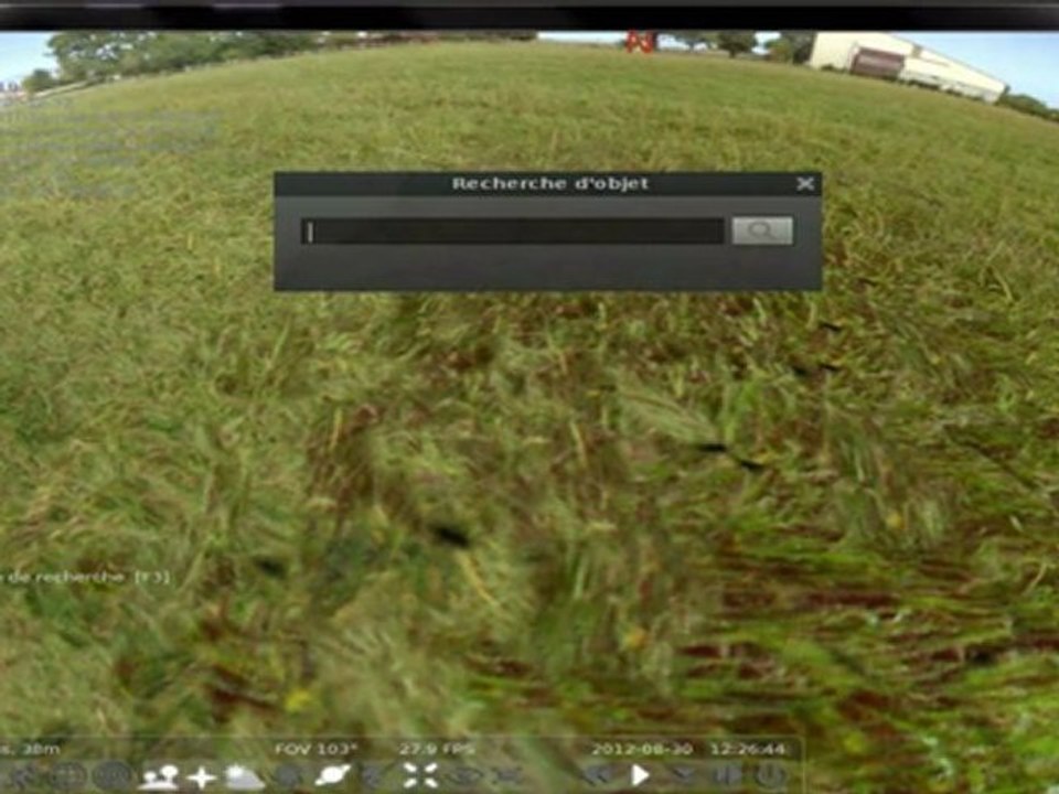 mouvement planete avec stellarium