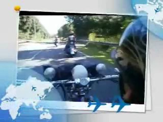 départ en trike avec le fondateur président alain et mama