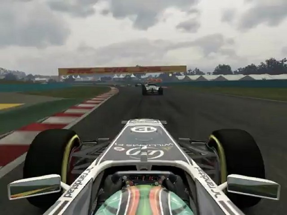 F1 2011 - GP de Hongrie - 1er arrêt aux stands + SC