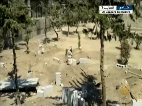 دمار وخراب حي التضامن في دمشق