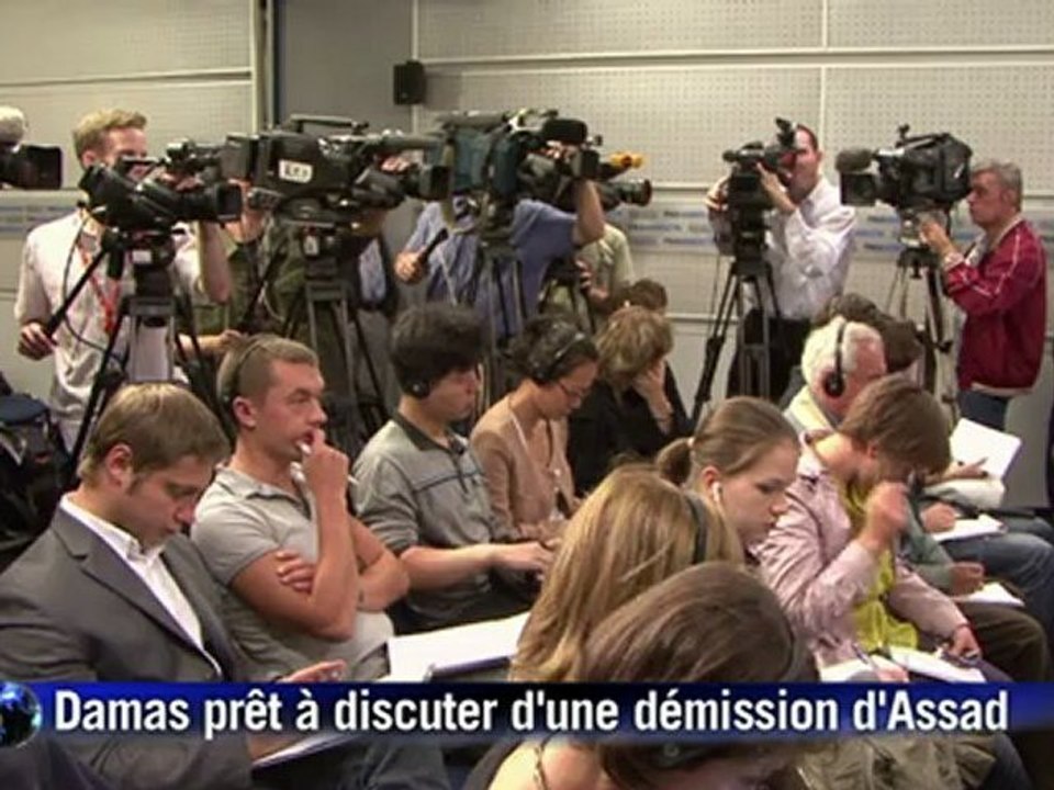 Damas prêt à discuter d'une démission d'Assad