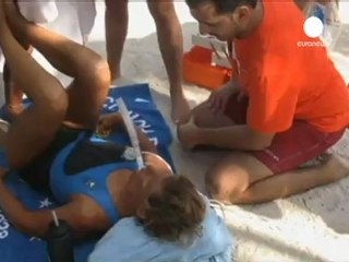 Cuarto intento fallido de Diana Nyad de curir a nado la...