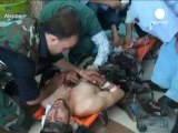 Los rebeldes sirios denuncian nuevos bombardeos y...