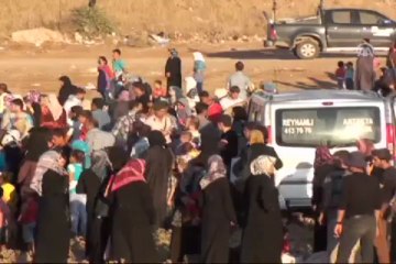 Bin 425 Suriyeli Türkiye'ye sığındı