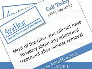 Removal Of The Earwax