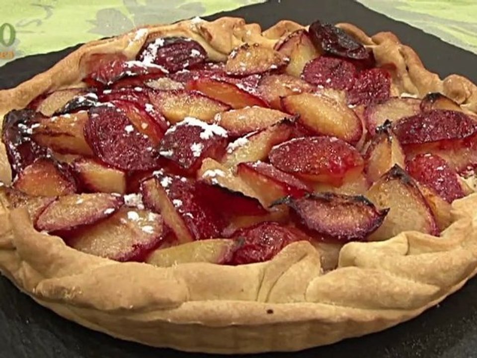 Tarte aux prunes rouges - 750 Grammes