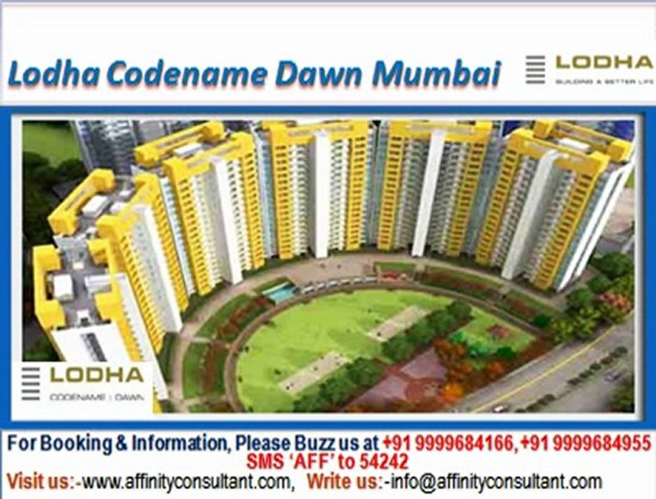 Lodha Dawn Thane West Price @ 09999684166