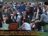 Le concert pique nique des Flâneries attire 12 000 spectateurs