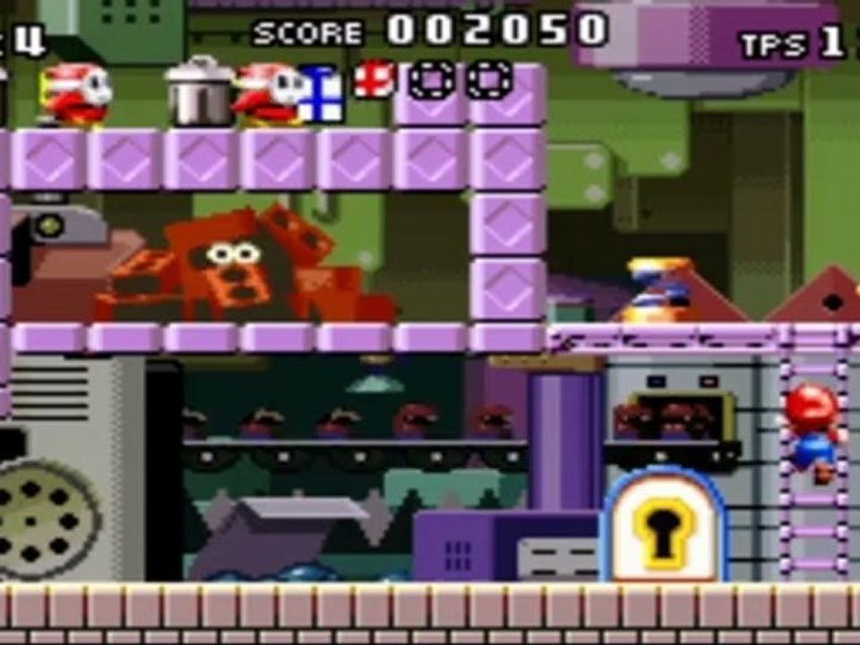 Mario vs. Donkey Kong - Monde 1+ : Mario Toy Factory+ - Niveau 1-6+