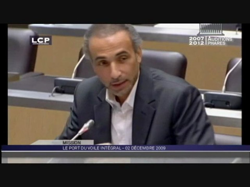 Tariq Ramadan contre la loi sur voile intégral - (Niqab)