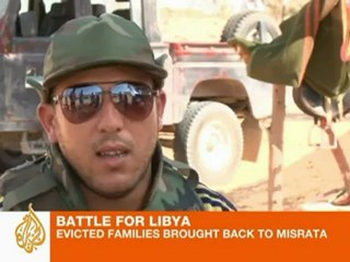 Expelled Misrata families return home