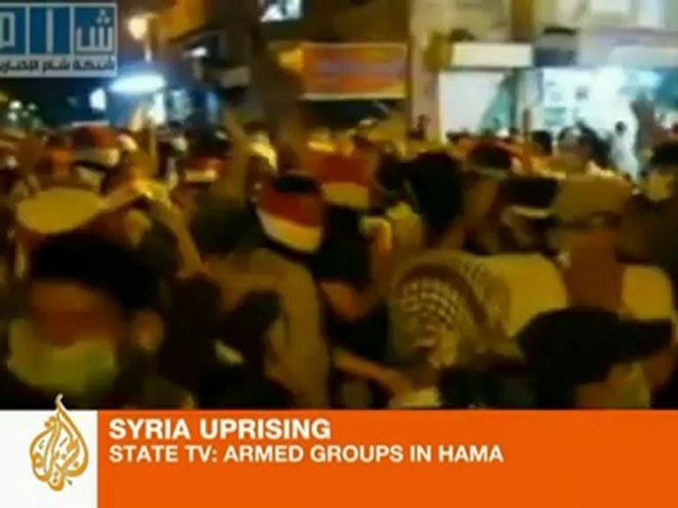 Differing accounts of Syria protests