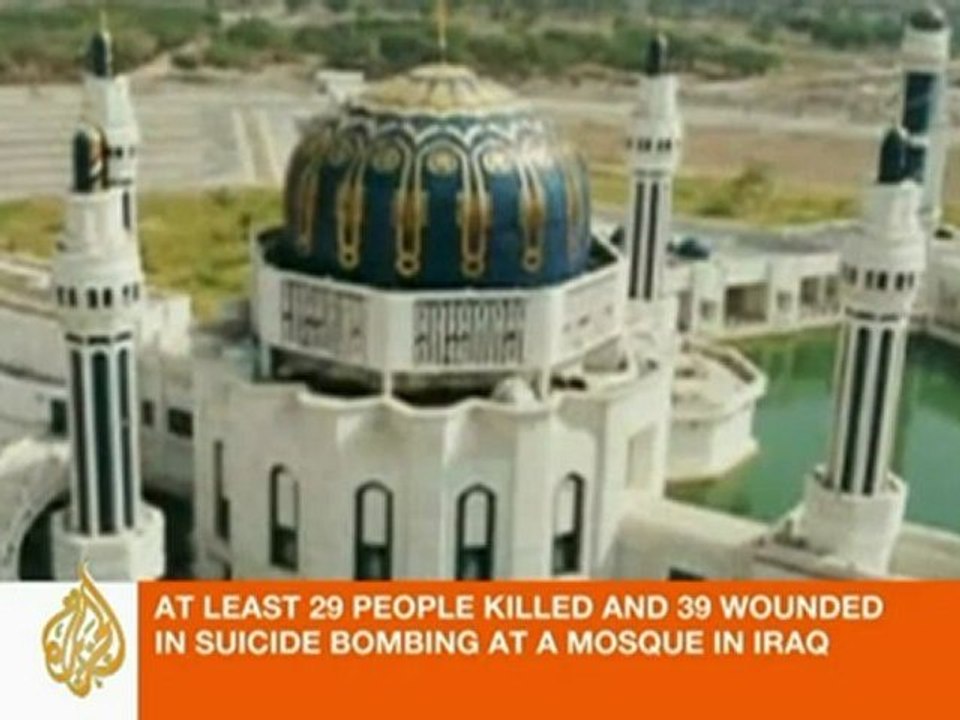 AJE speaks to an Iraqi journalist about  mosque attack