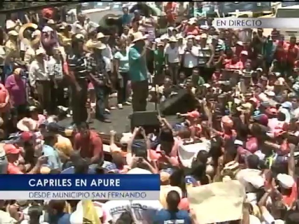 Capriles: Hoy tenemos una Venezuela donde manda la delincuencia, eso se acaba el 7-O