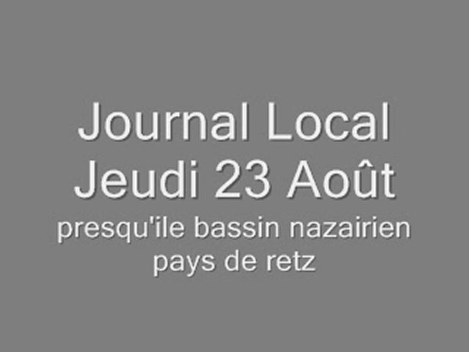 jeudi 23 aout