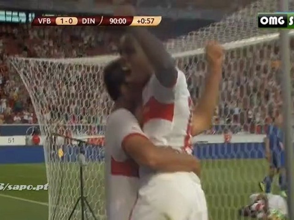 STUTTGART 2-0 DYNAMO Moscow Full highlights / 22.08.2012
