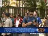 Trabajadores del Ministerio del Deporte exigen cancelación de deudas pendientes