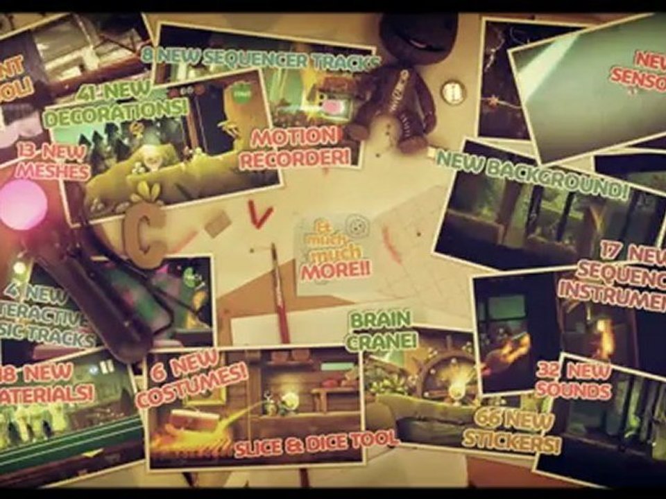 LittleBigPlanet 2 Move Features Trailer