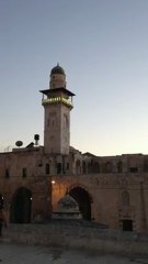 Mescid-i Al Aksada Ezan ! Ağlama Duvarı Üzerindeki Minare !