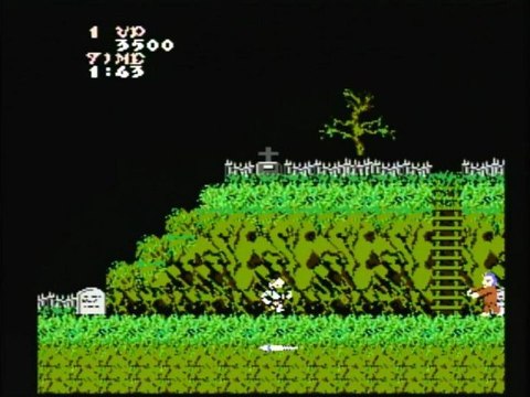 CGRundertow GHOSTS 'N GOBLINS for NES Video Game Review