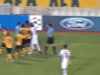 ΑΕΛ-Αντερλεχτ 1-0 πανηγύρια