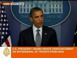 Obama: All US troops out of Iraq by year-end