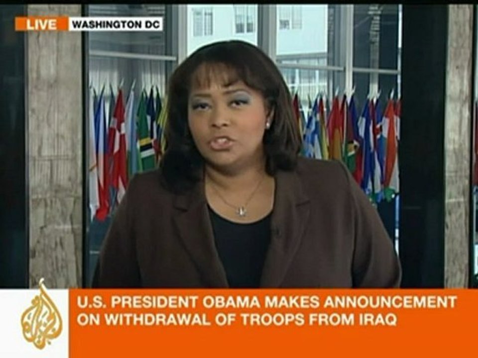 Rosiland Jordan on Obama's withdrawal announcement