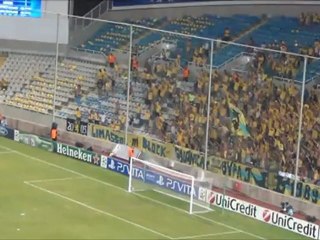 ΑΕΛ-Αντερλεχτ τέλος αγώνα (πανηγυρισμοί)