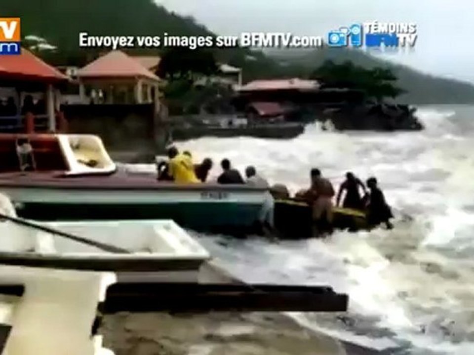 Tempête Isaac : la Guadeloupe en vigilance rouge, la Martinique en orange