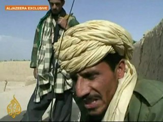 Afghan locals take up arms against Taliban