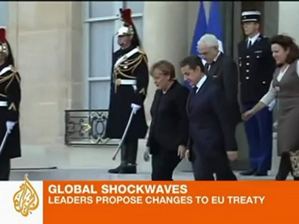 'Merkozy' call for new EU treaty