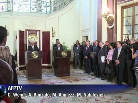 Egipto pide 4800 millones al FMI