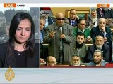 Egypt's parliament discusses football 