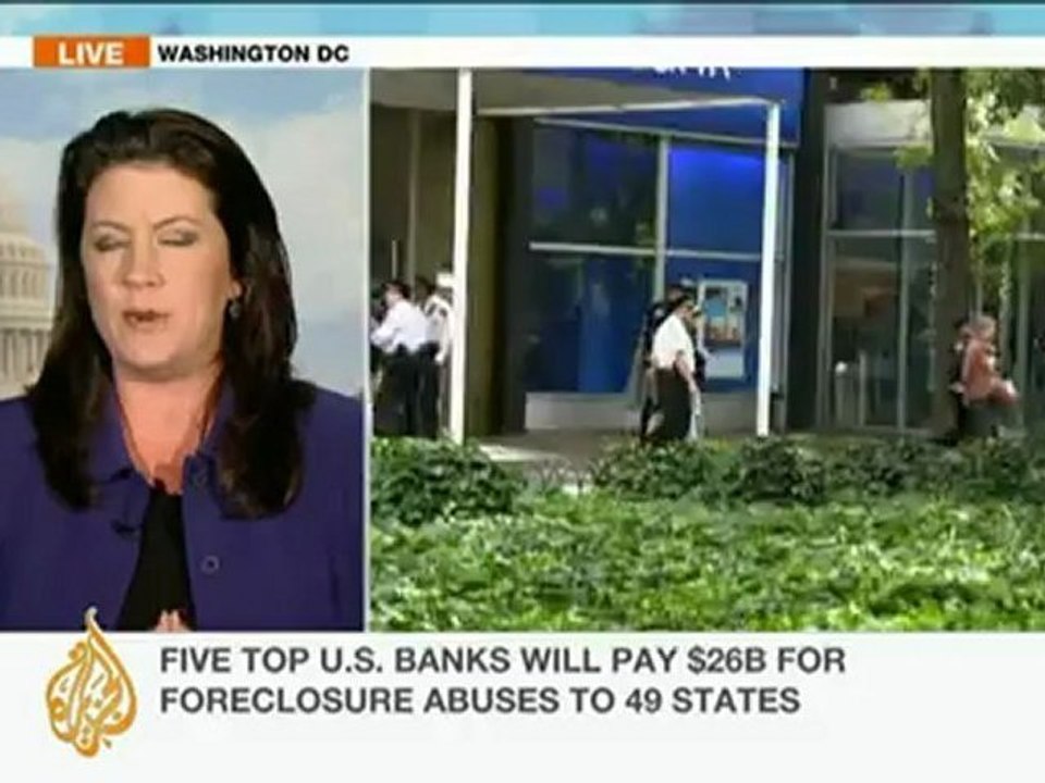 US to require banks to pay $25bn in fines over faulty home foreclosures