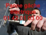 Panne gâche électrique Paris 01 42 01 03 00 Serrure serrurerie 75