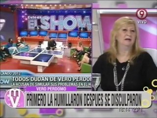 Habló la mamá de Verónica Perdomo  Ella se sentó a debatir del tema, pero no esperaba esta agresión