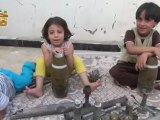 Syria فري برس  ريف دمشق  ضمير- الألعاب التي أرسلها بشار للأطفال بالعيد2012-8-22