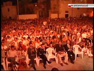 TG 22.08.12 Mesagne: notte magica per Carlo Molfetta